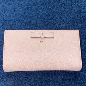 Kate Spade pink slim wallet